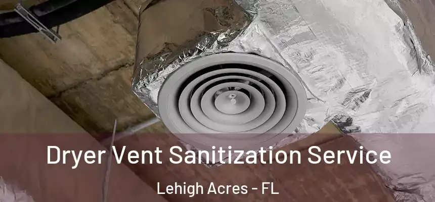 Dryer Vent Sanitization Service Lehigh Acres - FL