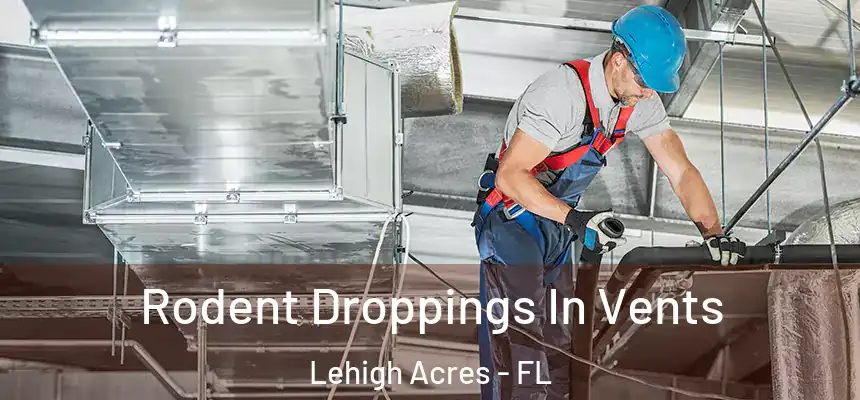 Rodent Droppings In Vents Lehigh Acres - FL